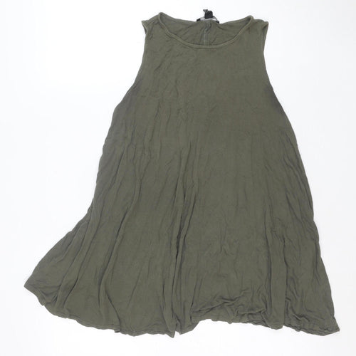 Forever 21 Women’s Green Sleeveless Jersey Tank Top Size S