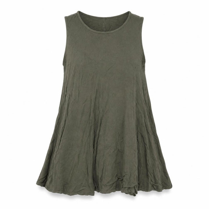 Forever 21 Women’s Green Sleeveless Jersey Tank Top Size S