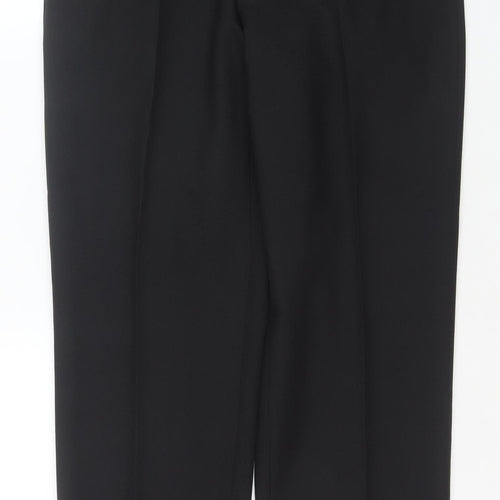 Jack Reid Black Women's 16 Dress Pants 34W 31L Polyester Trousers