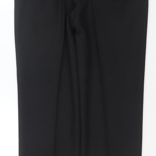 Jack Reid Black Women's 16 Dress Pants 34W 31L Polyester Trousers