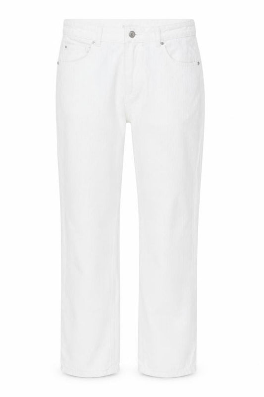 Primark Women’s White Straight Denim Jeans Size 8 Regular Fit