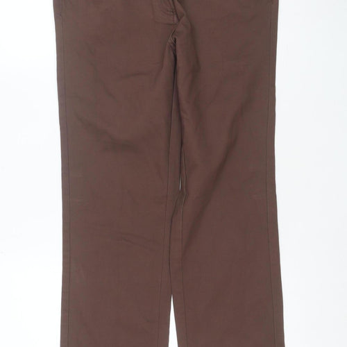 Bonmarche Women Brown Size 12 Straight Leg Jeans