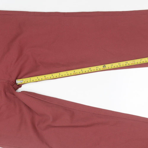 Bonmarche Women’s Brown Straight Jeans Size 12 Elastic Waist