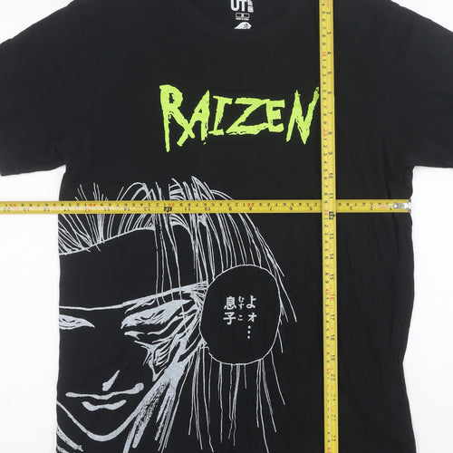 UNIQLO Men’s Black Anime Raizen Yu Yu Hakusho T-Shirt M Graphic Tee