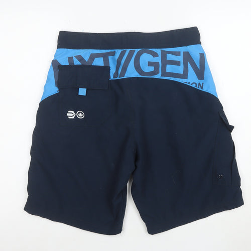 Crosshatch NXT GEN Men's Blue Swim Shorts Medium Board Shorts
