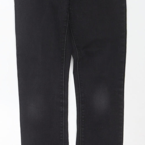 Denim Co. Womens Black Skinny Jeans Size 12 Slim Fit Stretch Denim