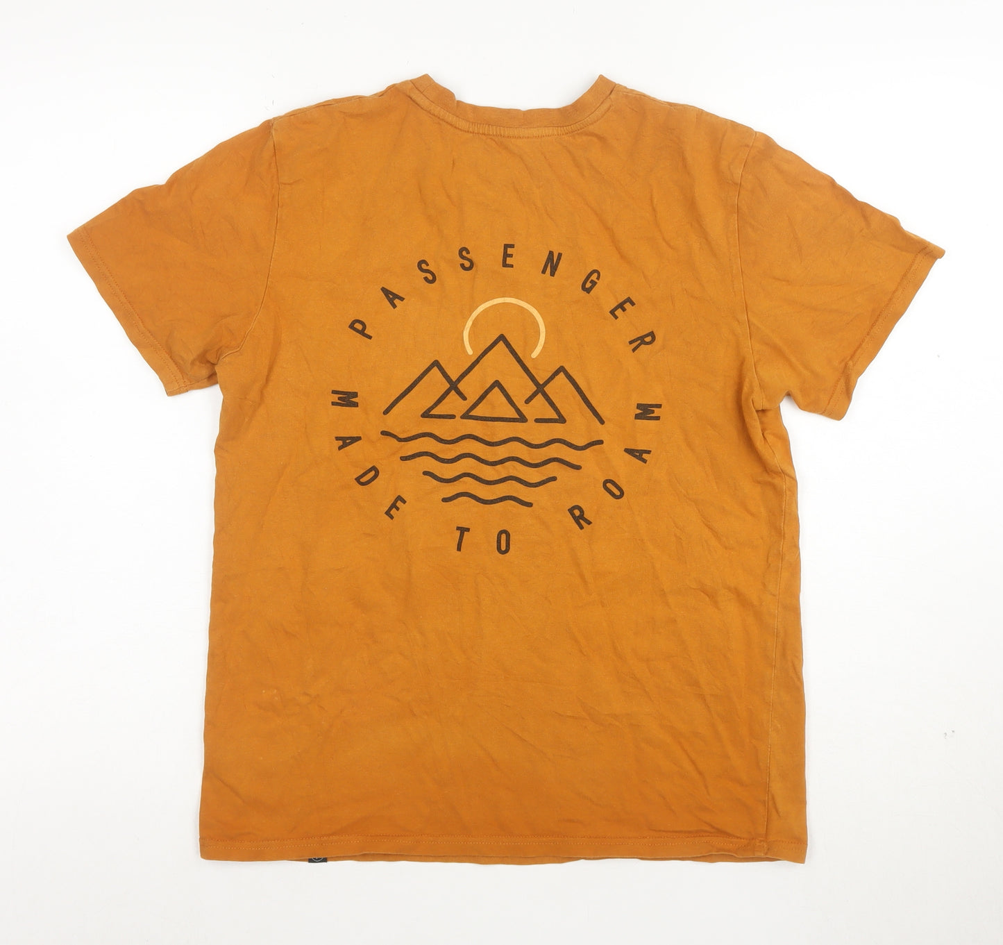 Passenger Men’s Brown Graphic Outdoor Adventure T-Shirt Size S