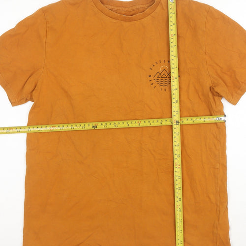 Passenger Men’s Brown Graphic Outdoor Adventure T-Shirt Size S
