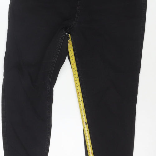 Marks and Spencer Women’s Black Jegging Jeans Size 16 Short Stretch Denim