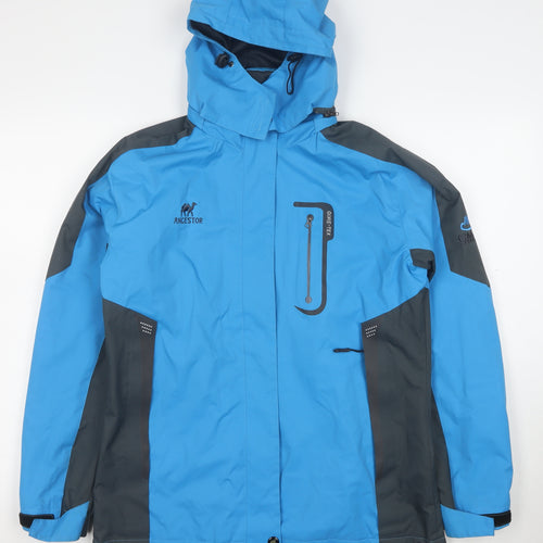 Outdoor Givbro Fashion Men's Blue Waterproof Parka Jacket M