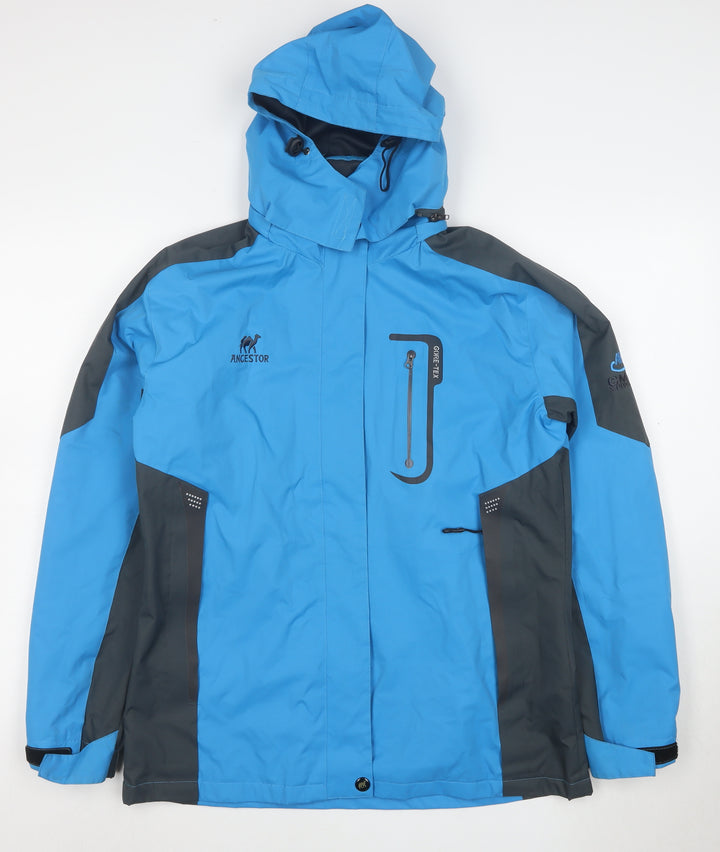 Outdoor Givbro Fashion Men's Blue Waterproof Parka Jacket M