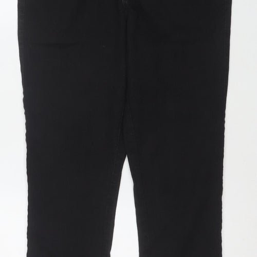 Dorothy Perkins Women's Black Ellis Skinny Jeans Size 14S Cotton Blend