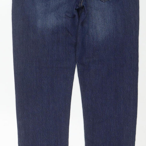 Denim Co. Women's Blue Skinny Jeans W30 L30 Cotton Blend