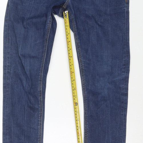 ASOS Womens Blue Skinny Jeans W30 L30 Stretch Denim Classic Fit