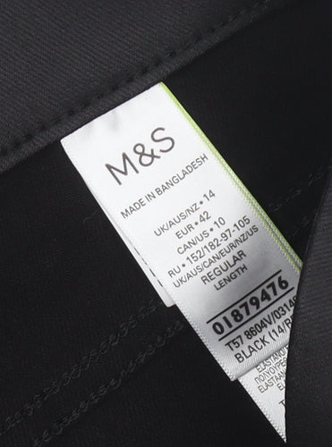 Marks and Spencer Women's Black Jegging Jeans Size 14 Regular Stretch