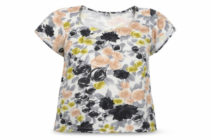 Wallis Women's Multicoloured Floral Viscose T-Shirt Size 14