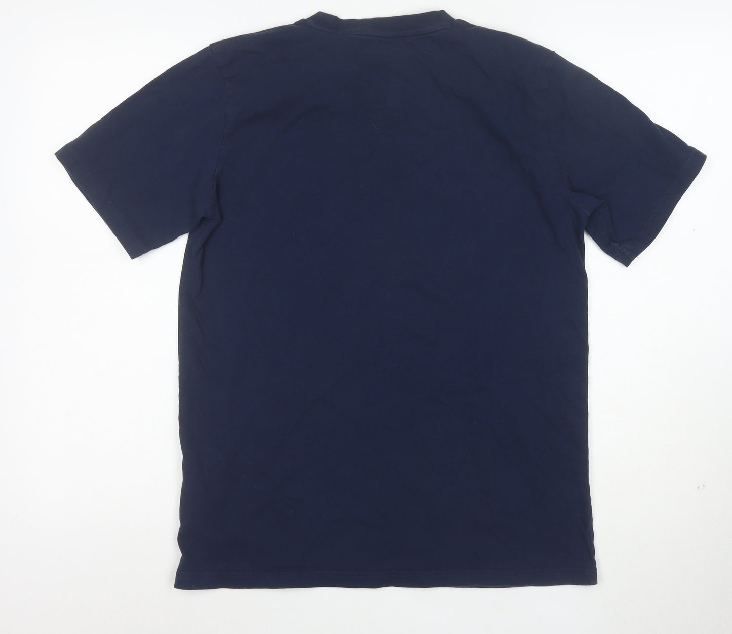 Berghaus Men's Blue Short Sleeve Organic Cotton Logo T-Shirt M