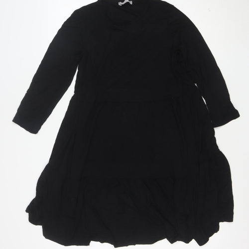 Red Herring Women’s Black Size 14 Fit & Flare Dress