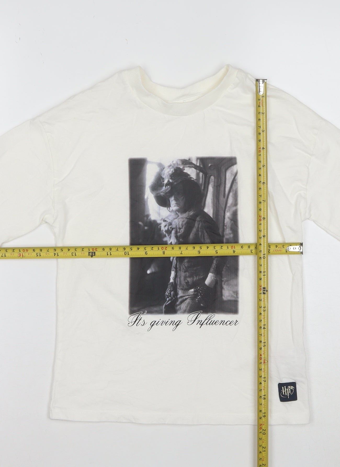 Harry Potter Boys White 7-8 Years Graphic Short Sleeve T-Shirt