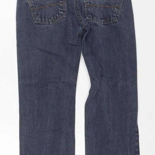 Arizona Jean Co. Womens Blue Straight Leg Denim Jeans Size 8 Regular