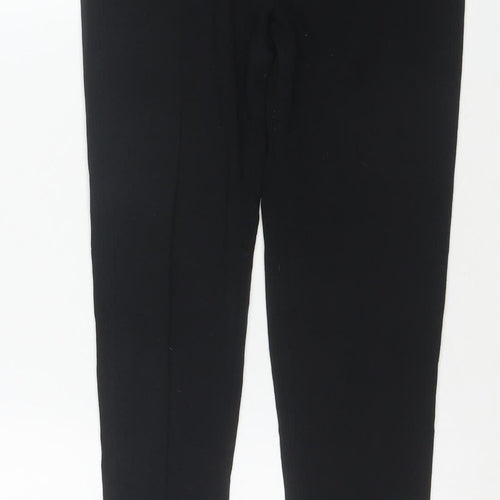 Marks and Spencer Women Black Size 8 Cotton Stretch Leggings