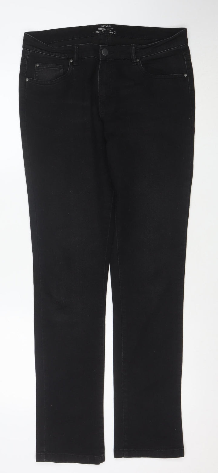Esmara Women's Black Modern Slim Fit Stretch Jeans Size 18