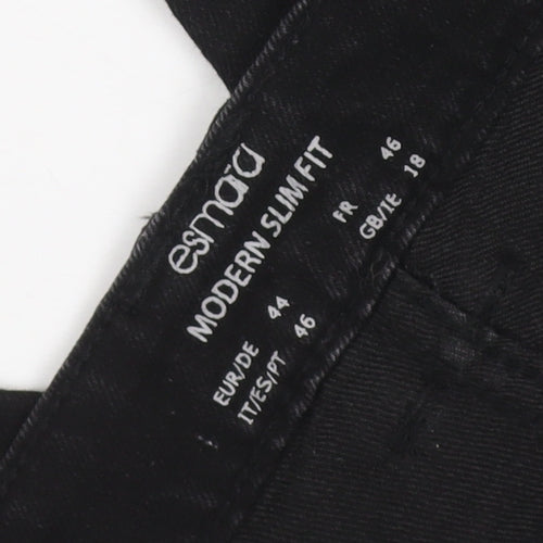 Esmara Women's Black Modern Slim Fit Stretch Jeans Size 18