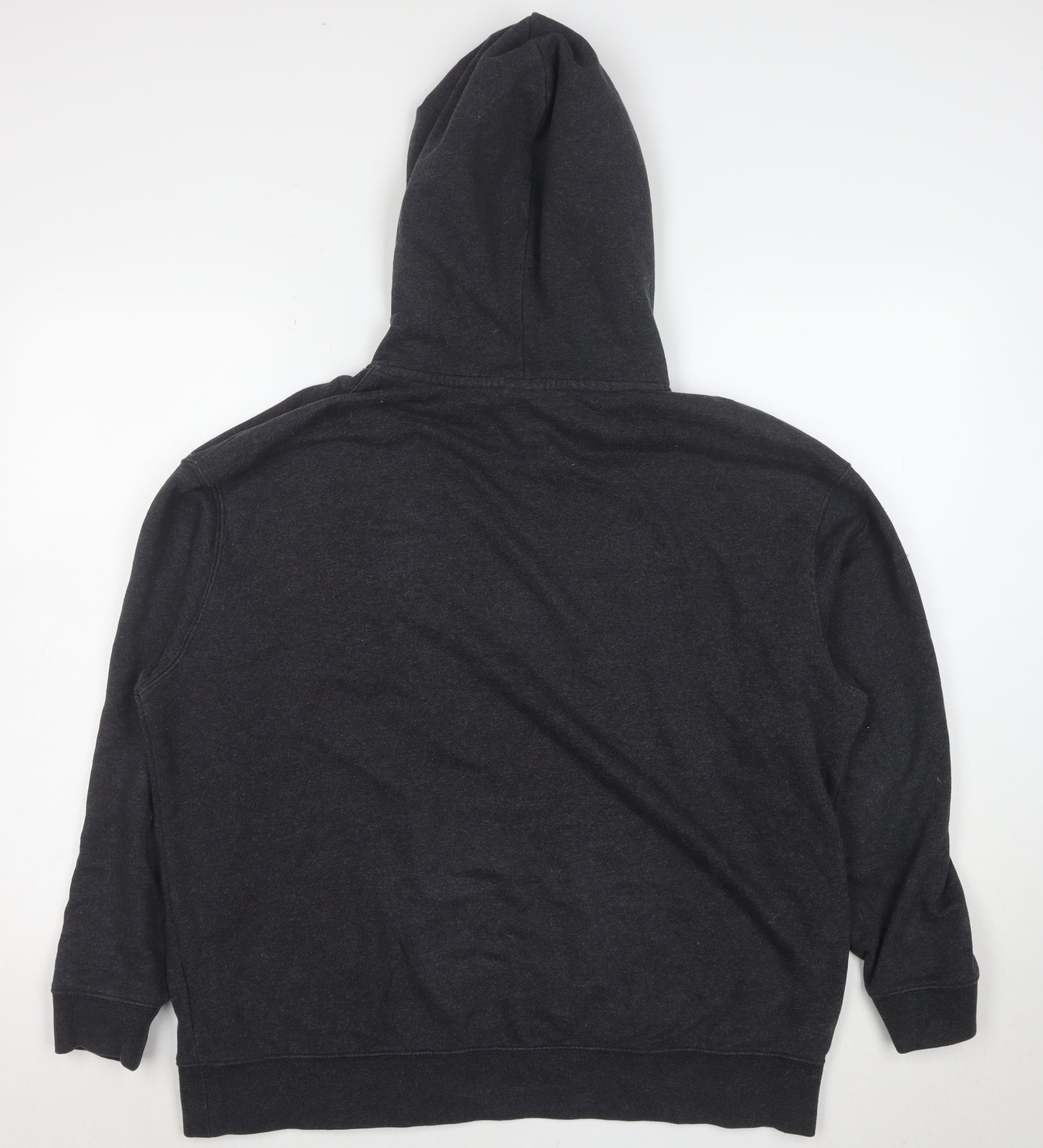 Nike Women's Black M Pullover Hoodie Cotton Blend Casual Sweatshirt