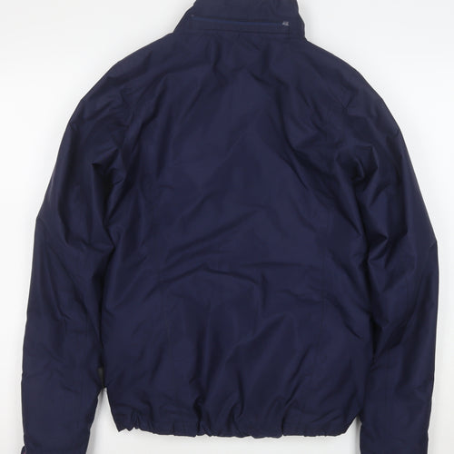 Crivit Womens Blue Waterproof Windproof Full Zip Jacket Size 8