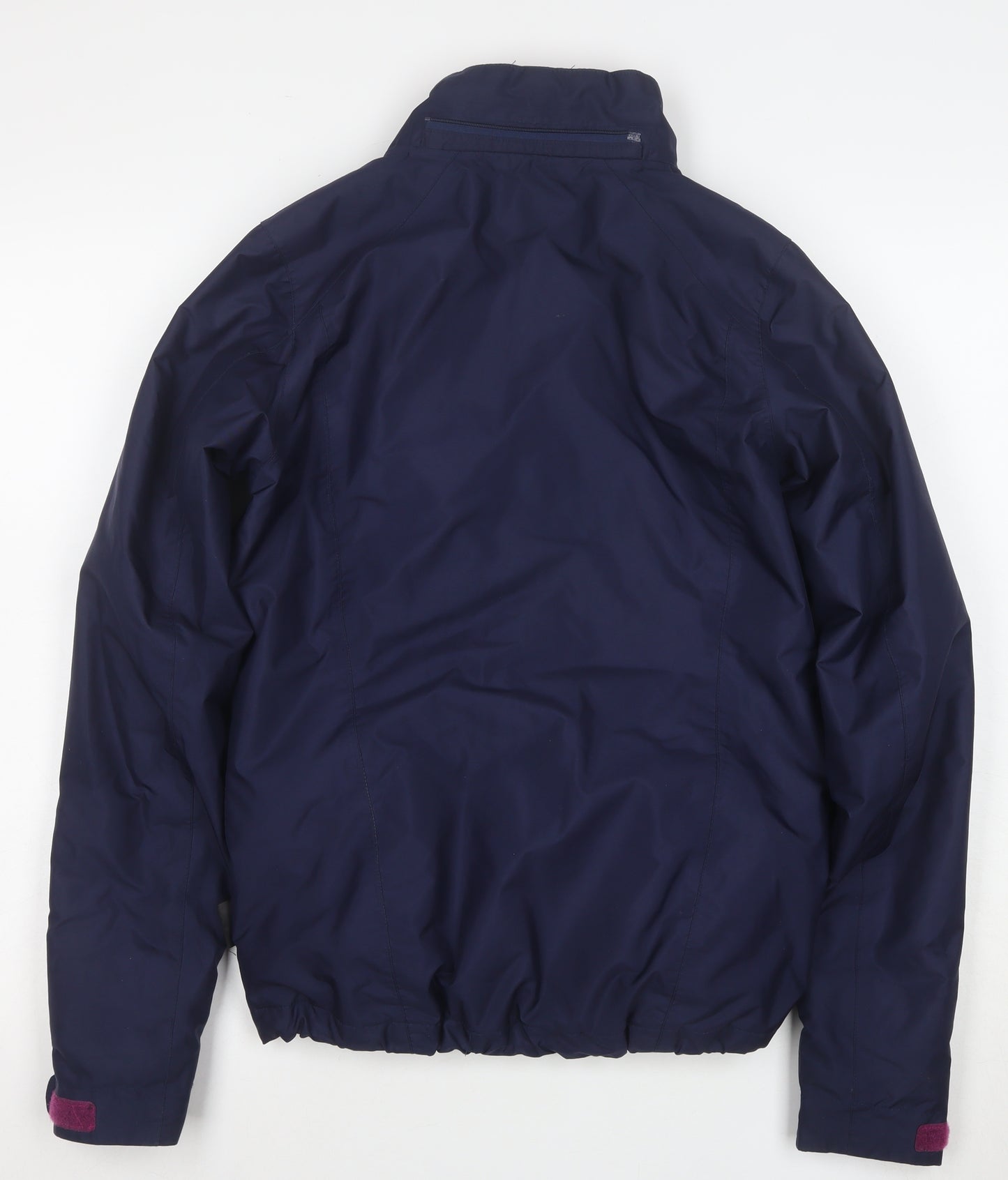 Crivit Womens Blue Waterproof Windproof Full Zip Jacket Size 8
