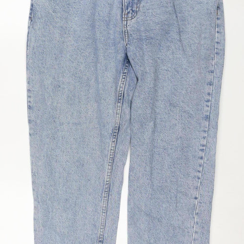 Primark Women’s Blue Mom Jeans Size 10 High Waist Denim