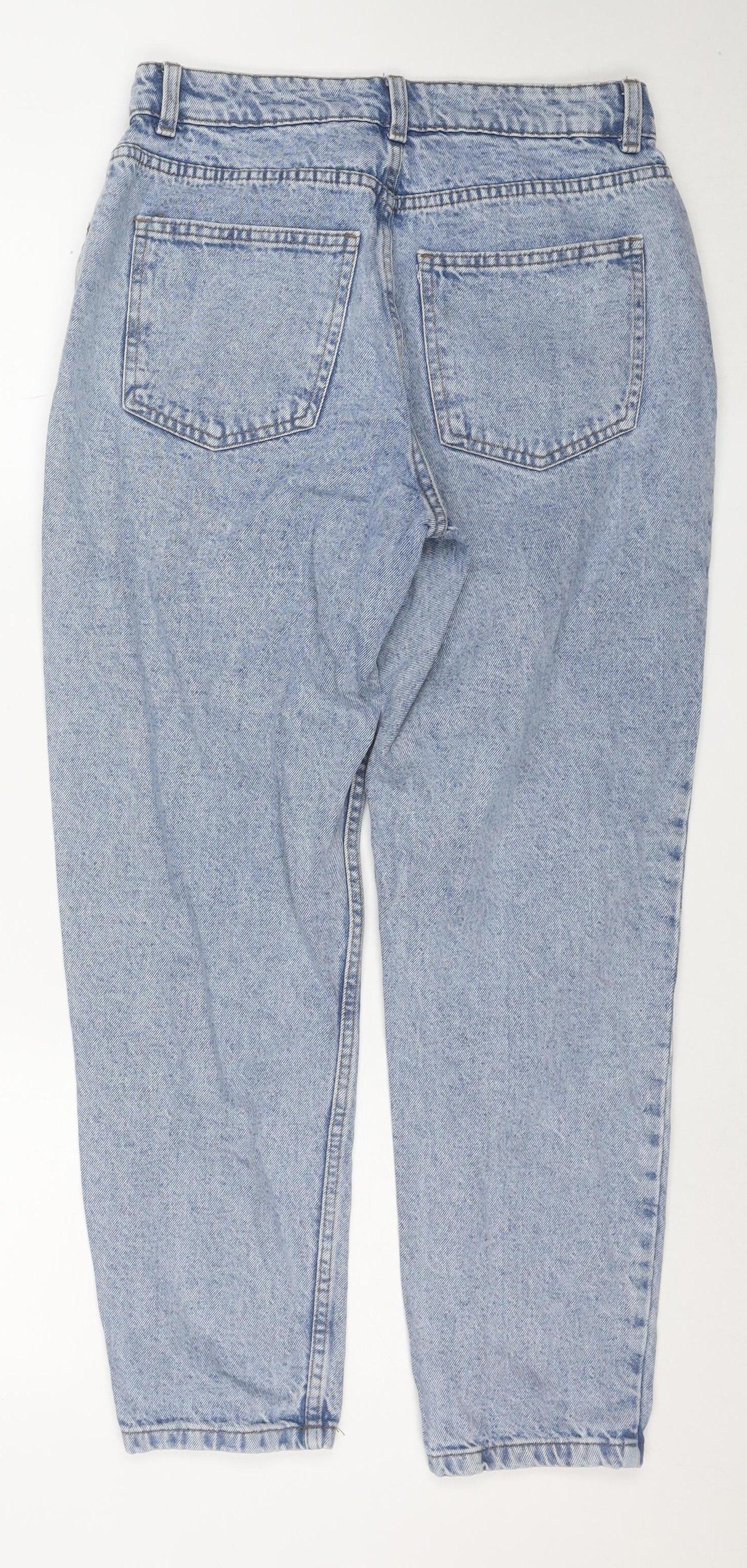 Primark Women’s Blue Mom Jeans Size 10 High Waist Denim