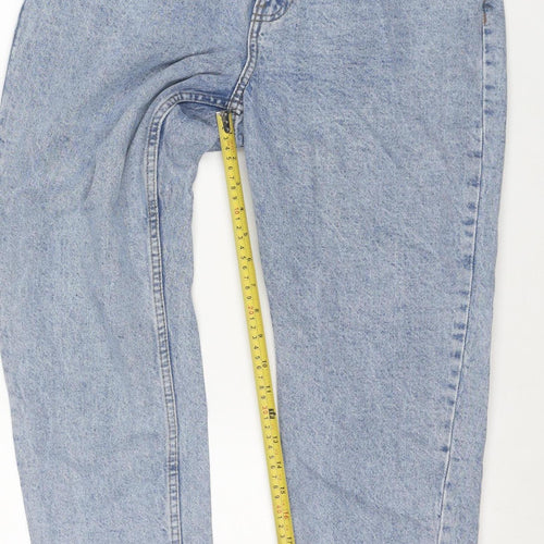 Primark Women’s Blue Mom Jeans Size 10 High Waist Denim