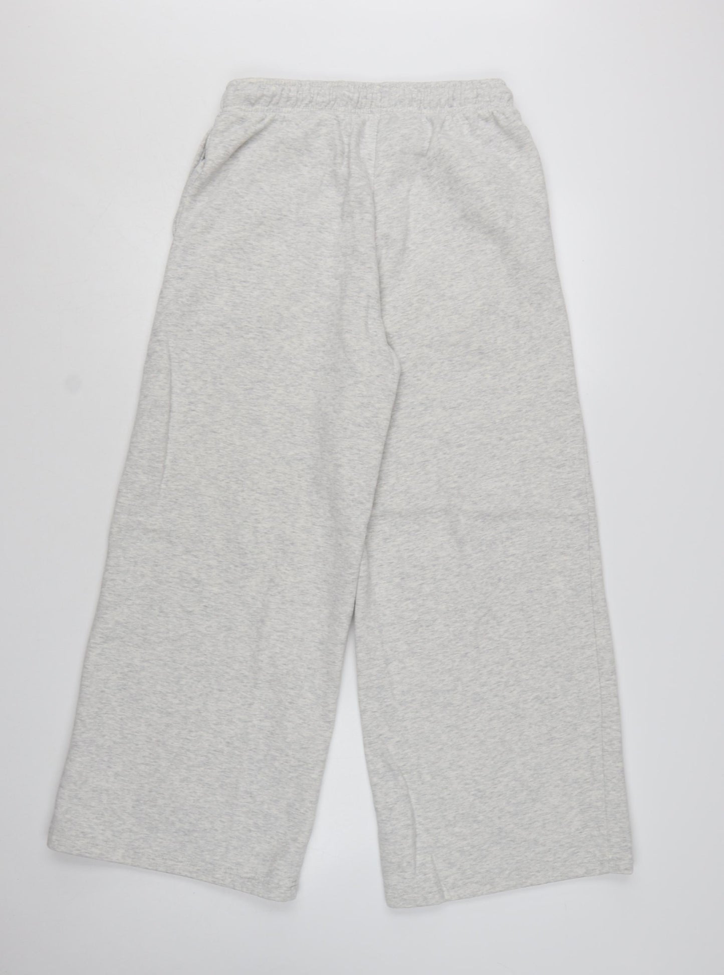 Marks and Spencer Women's Grey Size 12 Wide-Leg Sweatpants