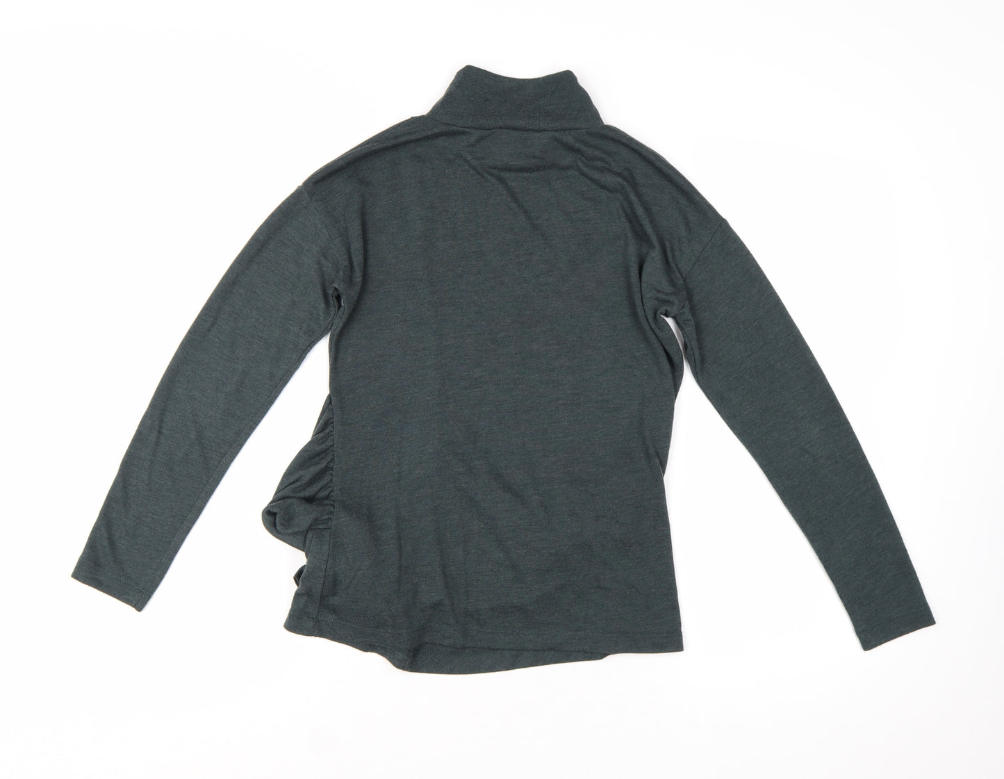 Great Plains Women’s Grey Roll Neck Tie Pullover Jumper XS