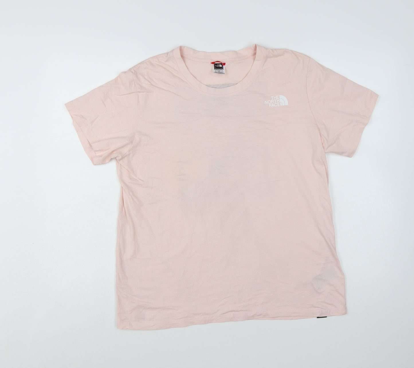 The North Face Pink Graphic Outdoor Men's L Cotton T-Shirt