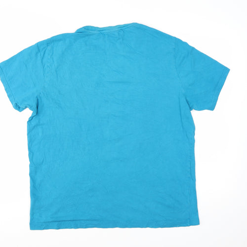 New Balance Men's Blue Graphic Print XL T-Shirt
