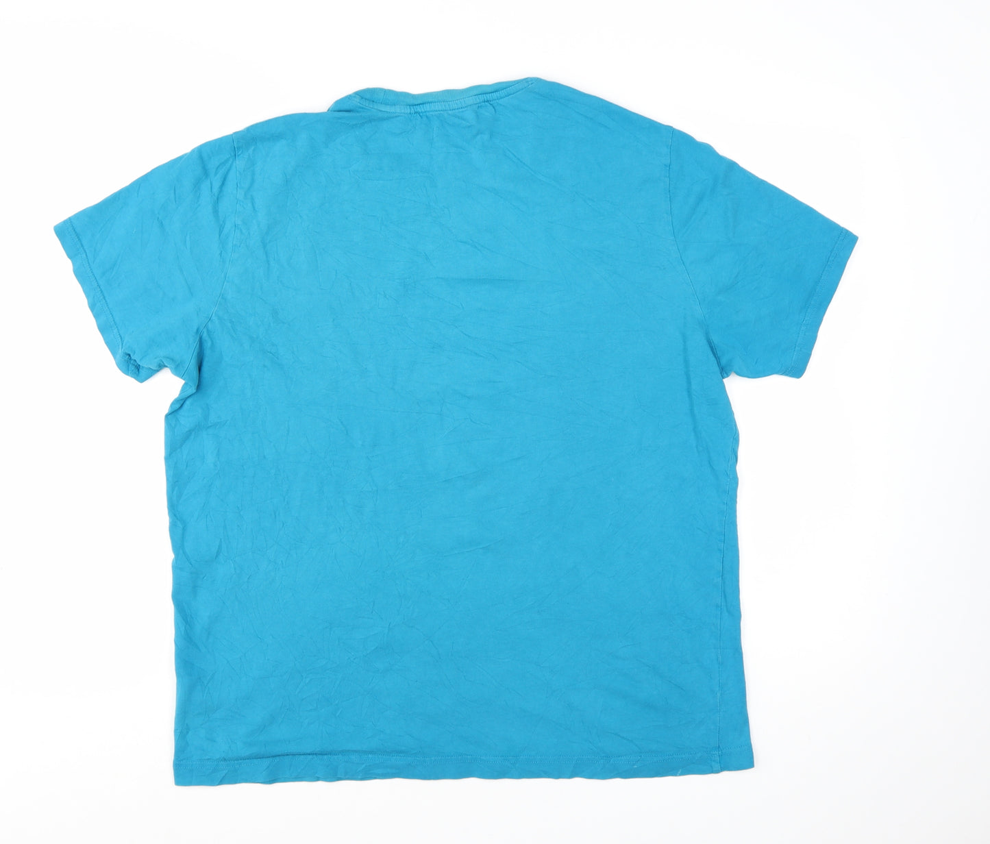 New Balance Men's Blue Graphic Print XL T-Shirt