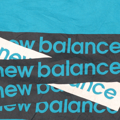 New Balance Men's Blue Graphic Print XL T-Shirt