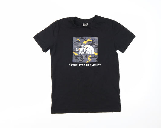 The North Face Boys Black XL Graphic Outdoor T-Shirt