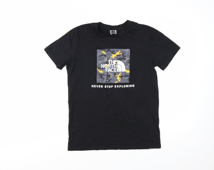 The North Face Boys Black XL Graphic Outdoor T-Shirt