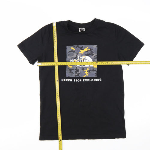 The North Face Boys Black XL Graphic Outdoor T-Shirt