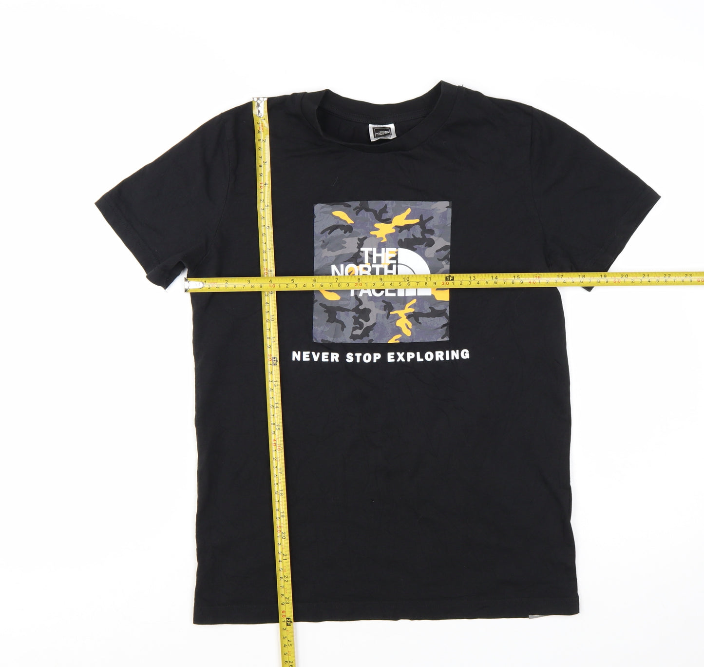 The North Face Boys Black XL Graphic Outdoor T-Shirt