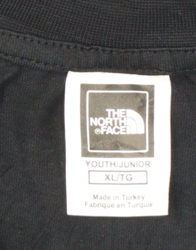 The North Face Boys Black XL Graphic Outdoor T-Shirt