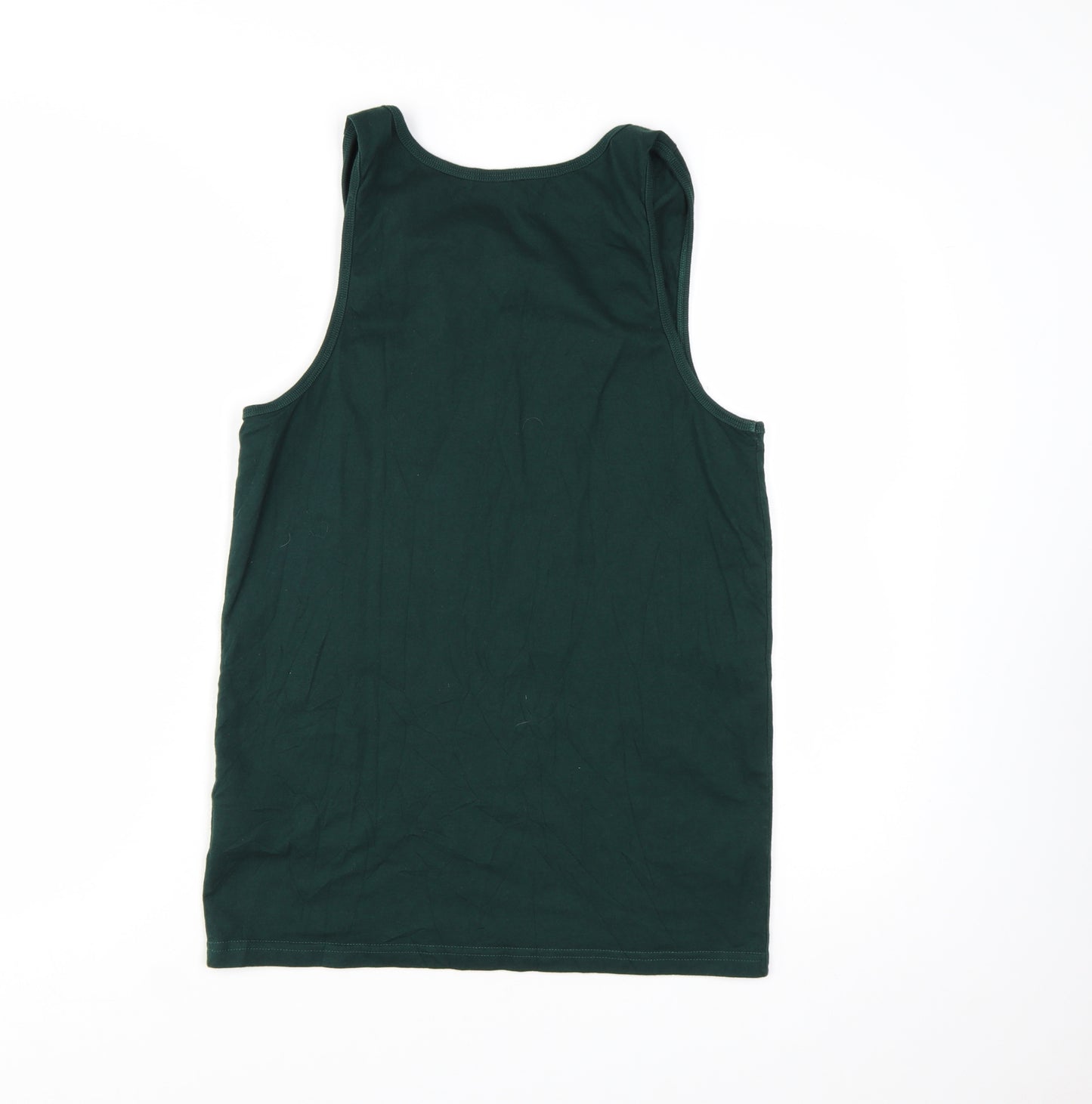 Carhartt WIP Men's Green Sleeveless Cotton Tank Top Size S
