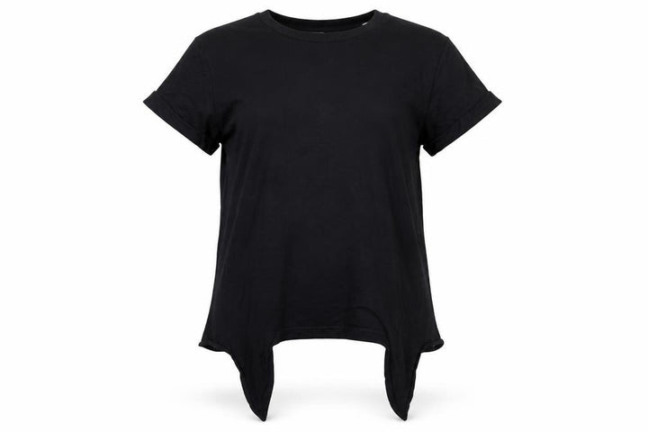 Jack Wills Women’s Black Size 6 Viscose Short Sleeve T-Shirt