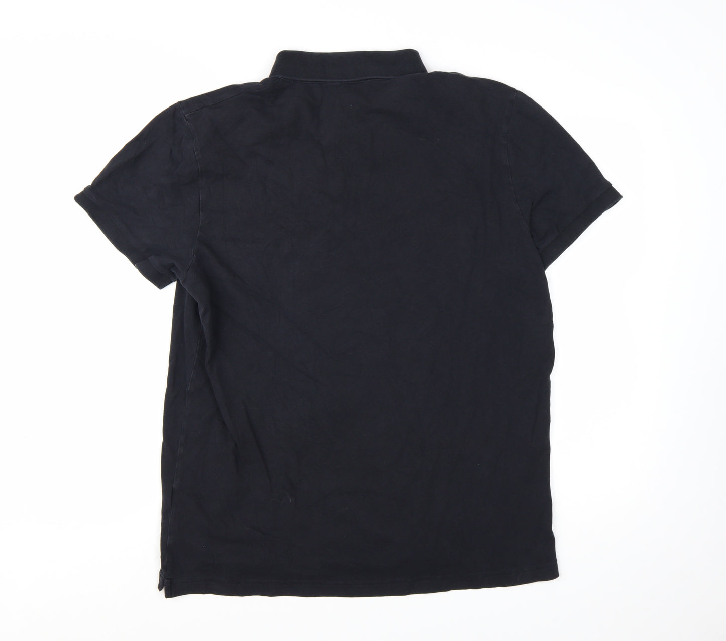 Hugo Boss Men’s Black Slim Fit Polo Shirt XXL Cotton Elastane