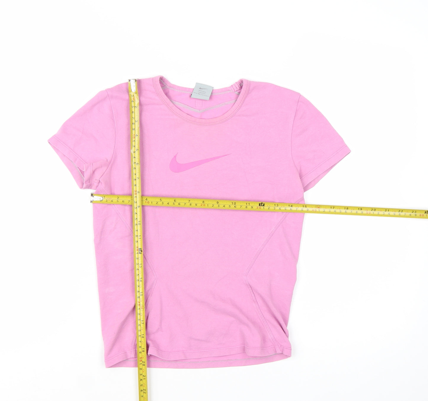 Nike Women's Pink Dri-FIT Athletic T-Shirt Size S