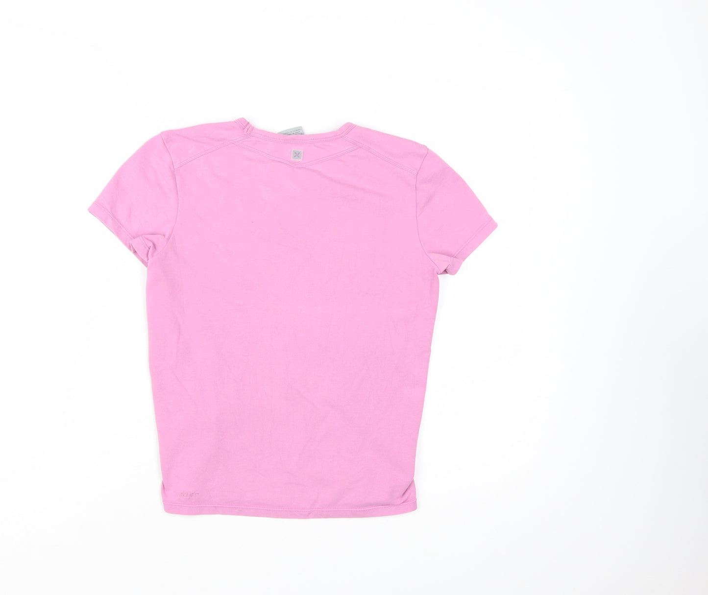Nike Women's Pink Dri-FIT Athletic T-Shirt Size S