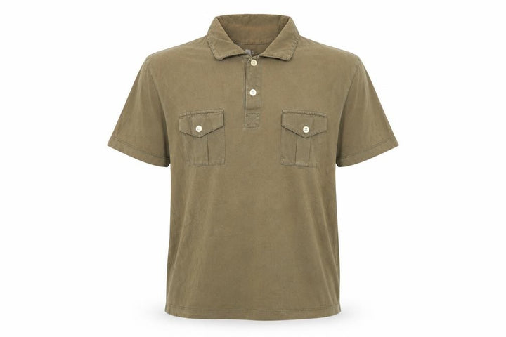Gap Men’s Brown Cotton Short Sleeve Polo Shirt Size L